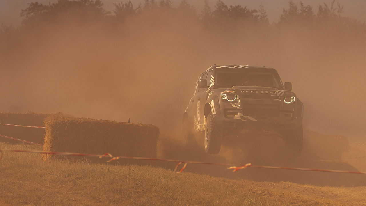 prototyp Defender Dakar D7X-R na Goodwood Festival of Speed
