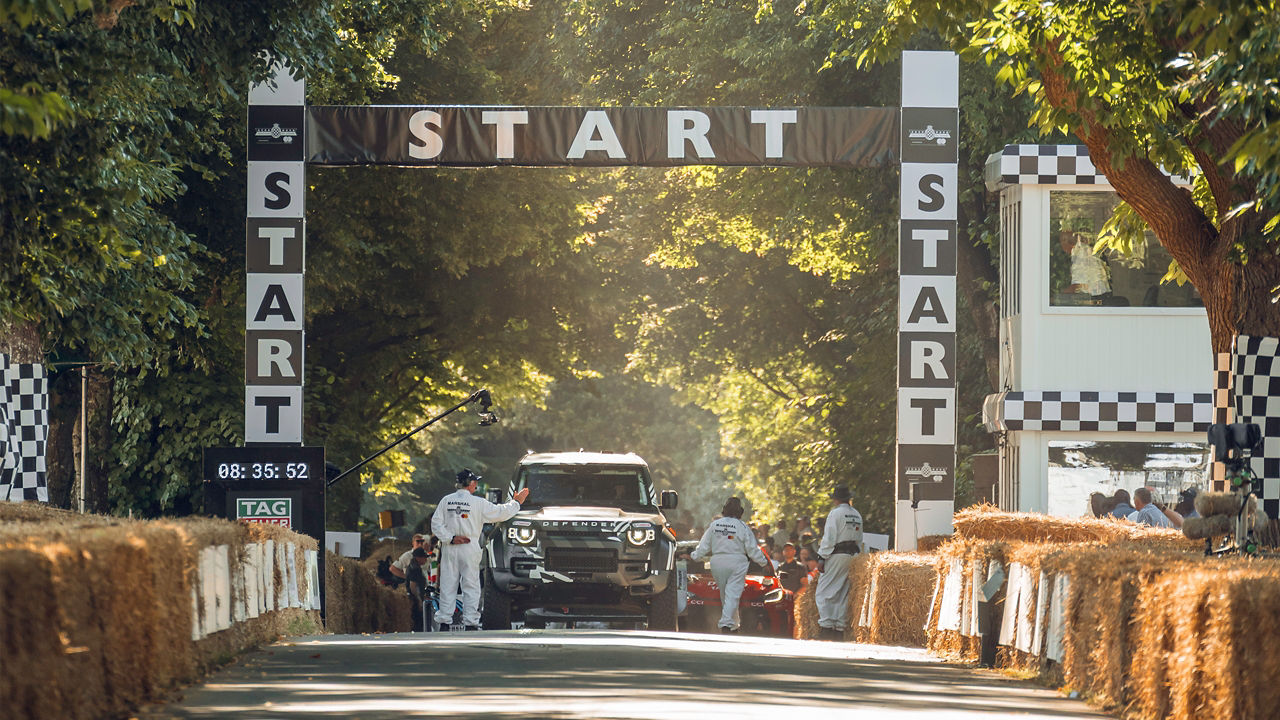 prototyp Defender Dakar D7X-R na Goodwood Festival of Speed