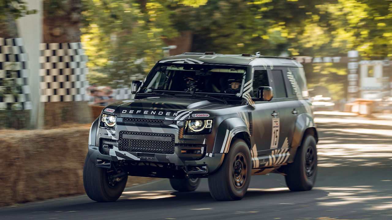 prototyp Defender Dakar D7X-R na Goodwood Festival of Speed