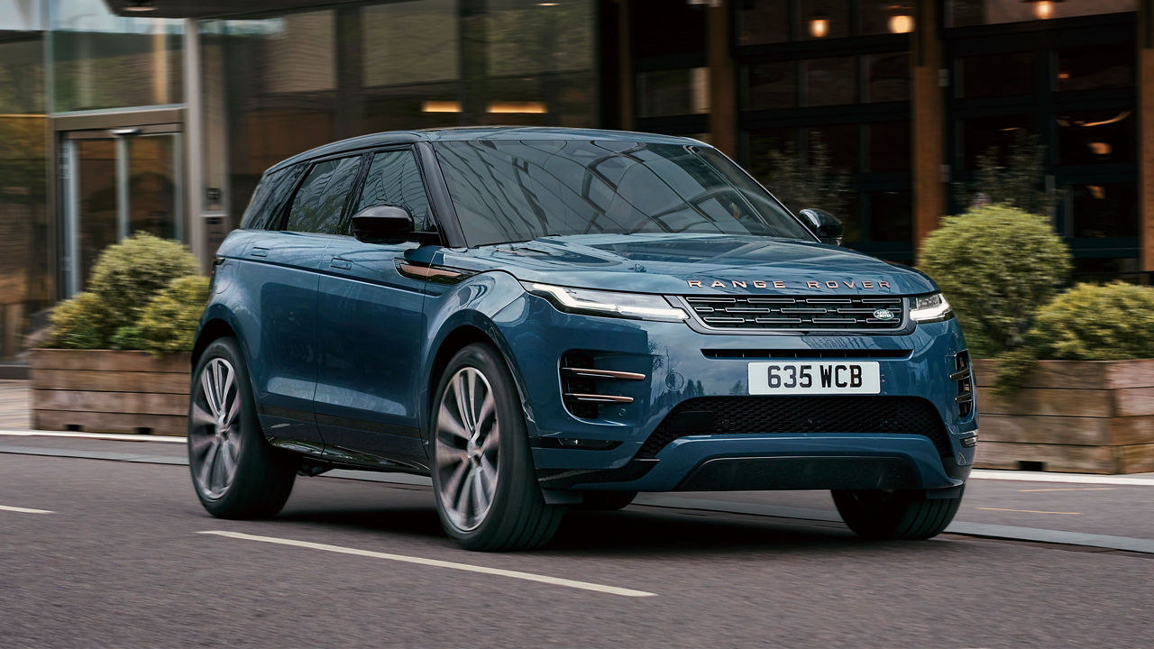 Range Rover Evoque on Road