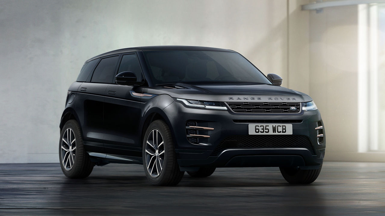 Range Rover Evoque Carpathian Grey Front