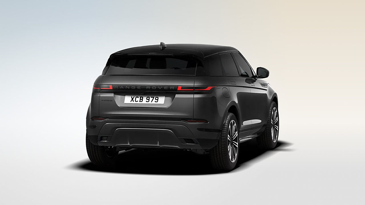 Range Rover Evoque Granite Edition Exterior Rear Carpathian Grey
