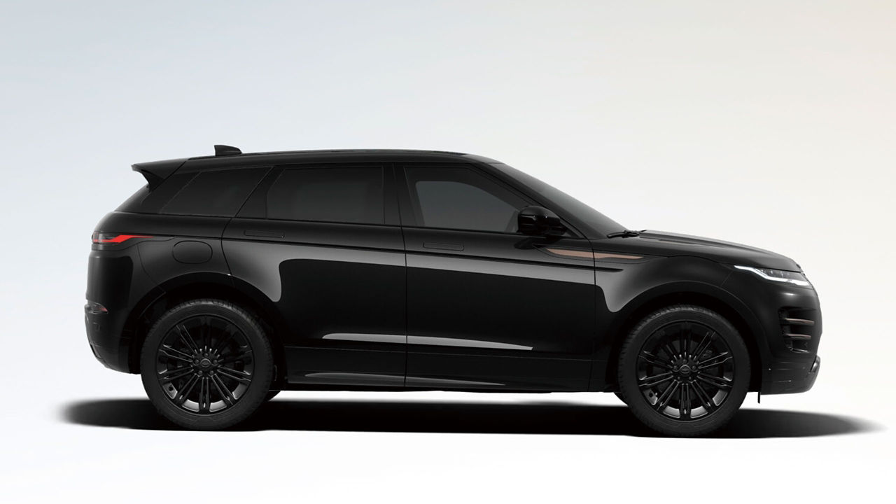 Range Rover Evoque Santorini black side