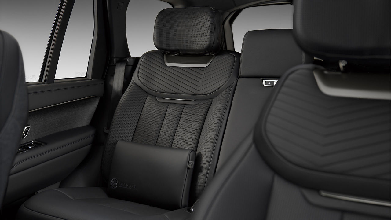 Urban twilight dawn rear-seat