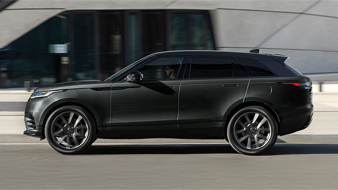 Range Rover Velar Carpathian Gray Side