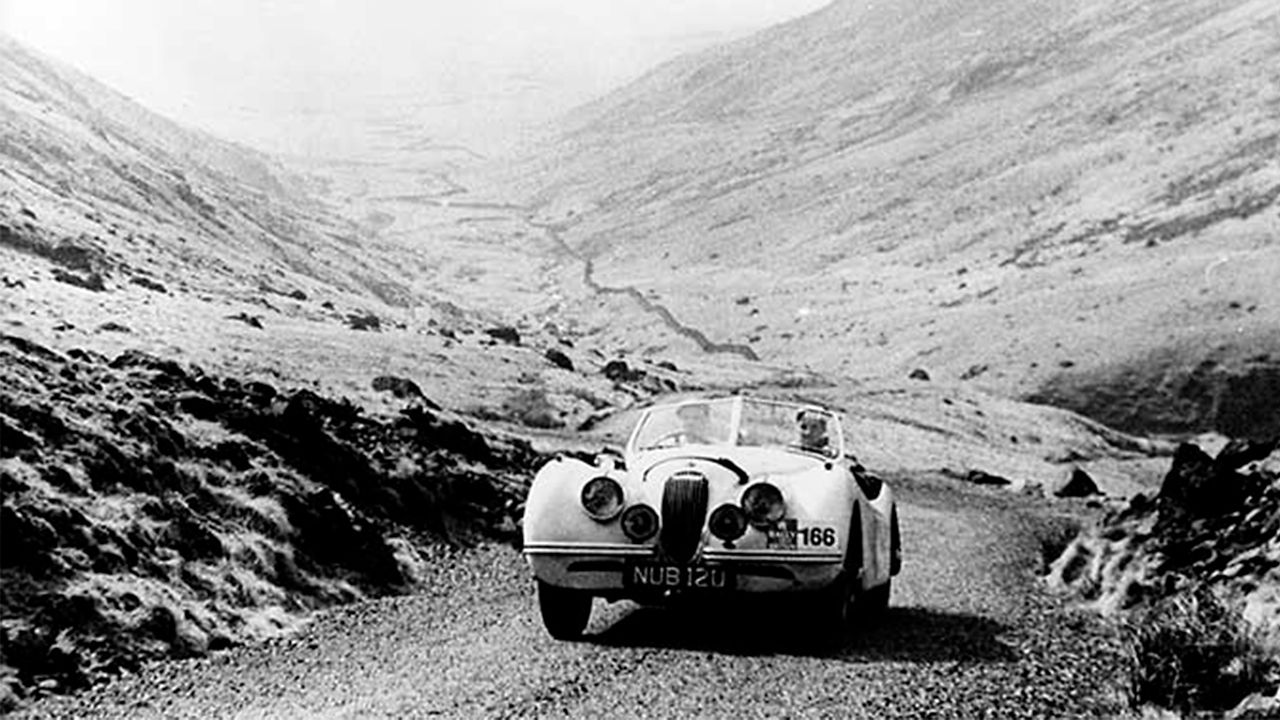 1953 RAC Rally Jaguar XK120 NUB120-A