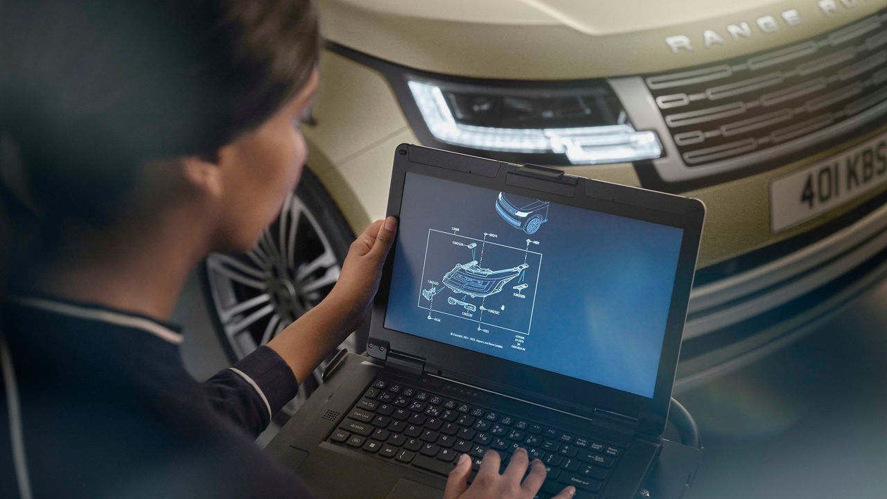 Range Rover vehicle mechanism