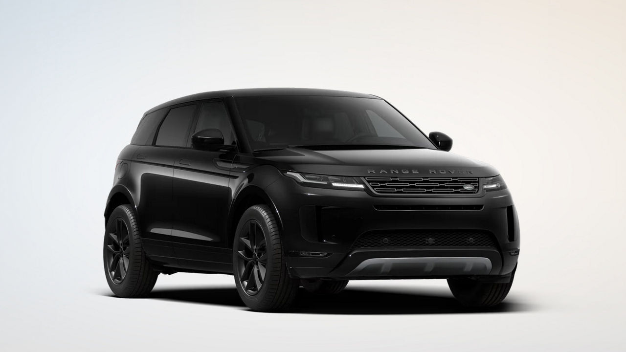 Range Rover Evoque in Santorini Black.