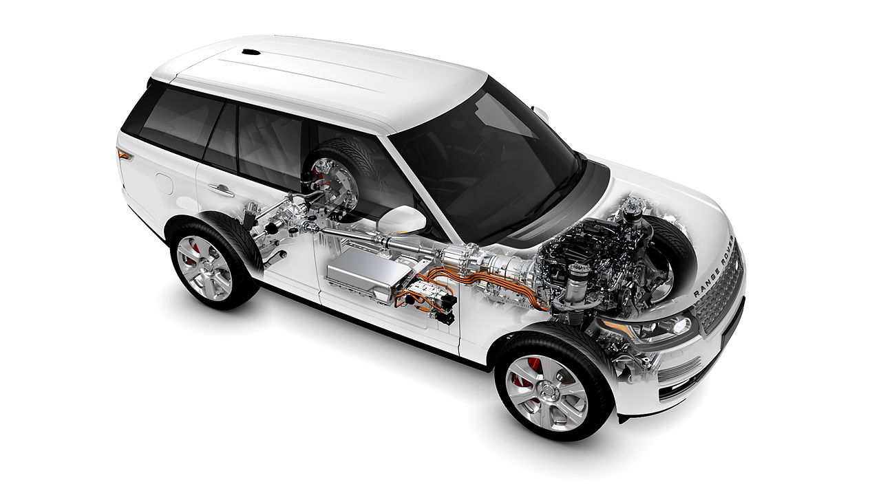 RANGE ROVER HYBRID TECHNICAL VISUALS