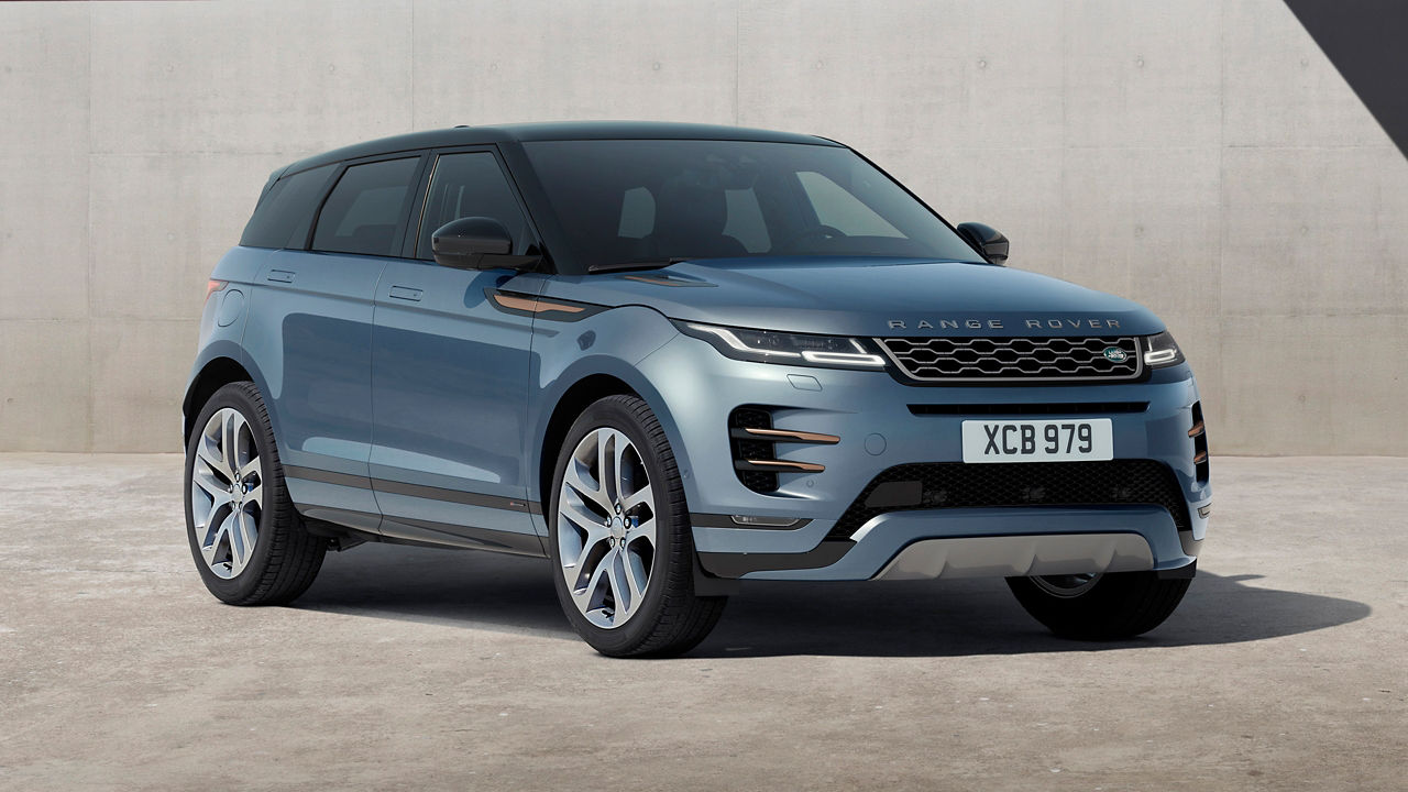 Range Rover Evoque side view 5 star