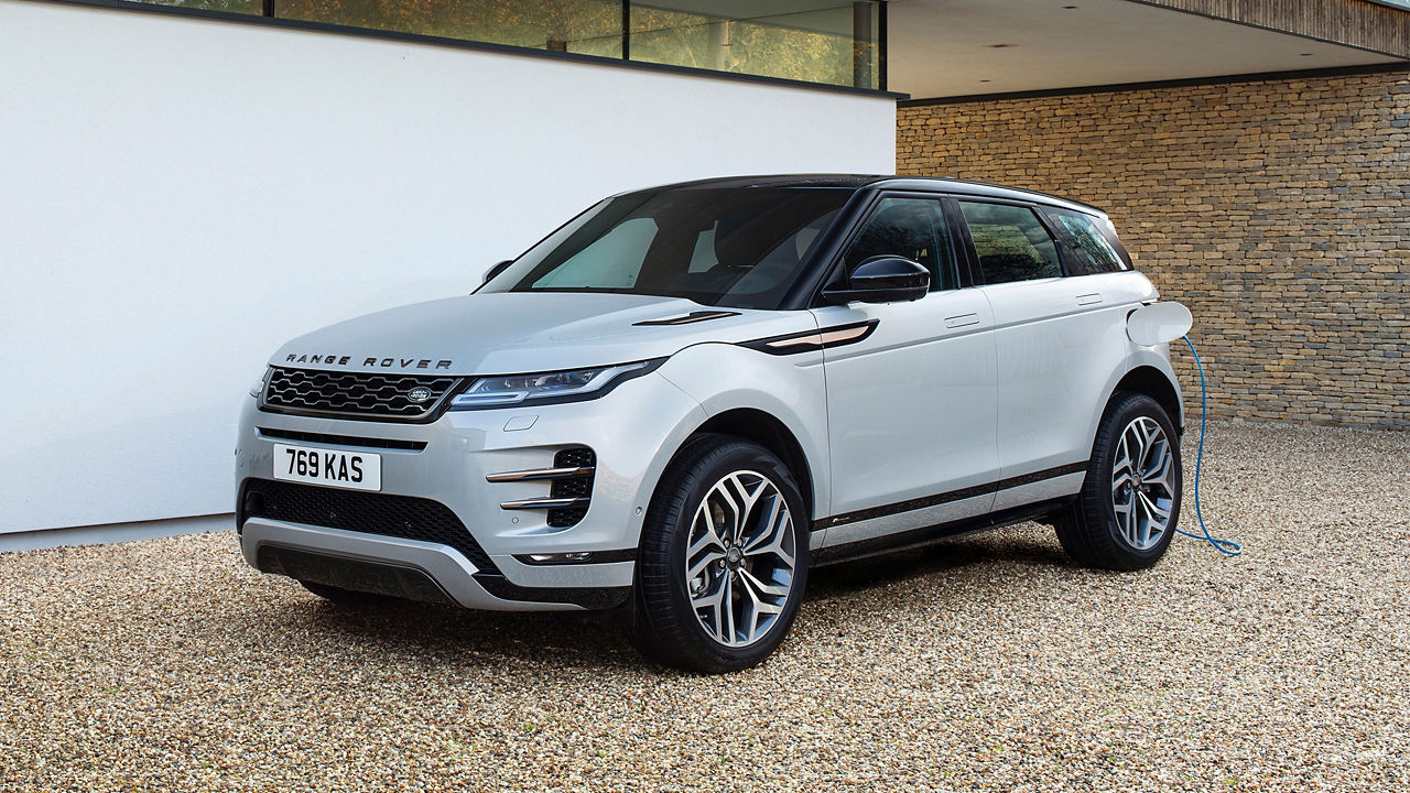 Range Rover Evoque home charging station