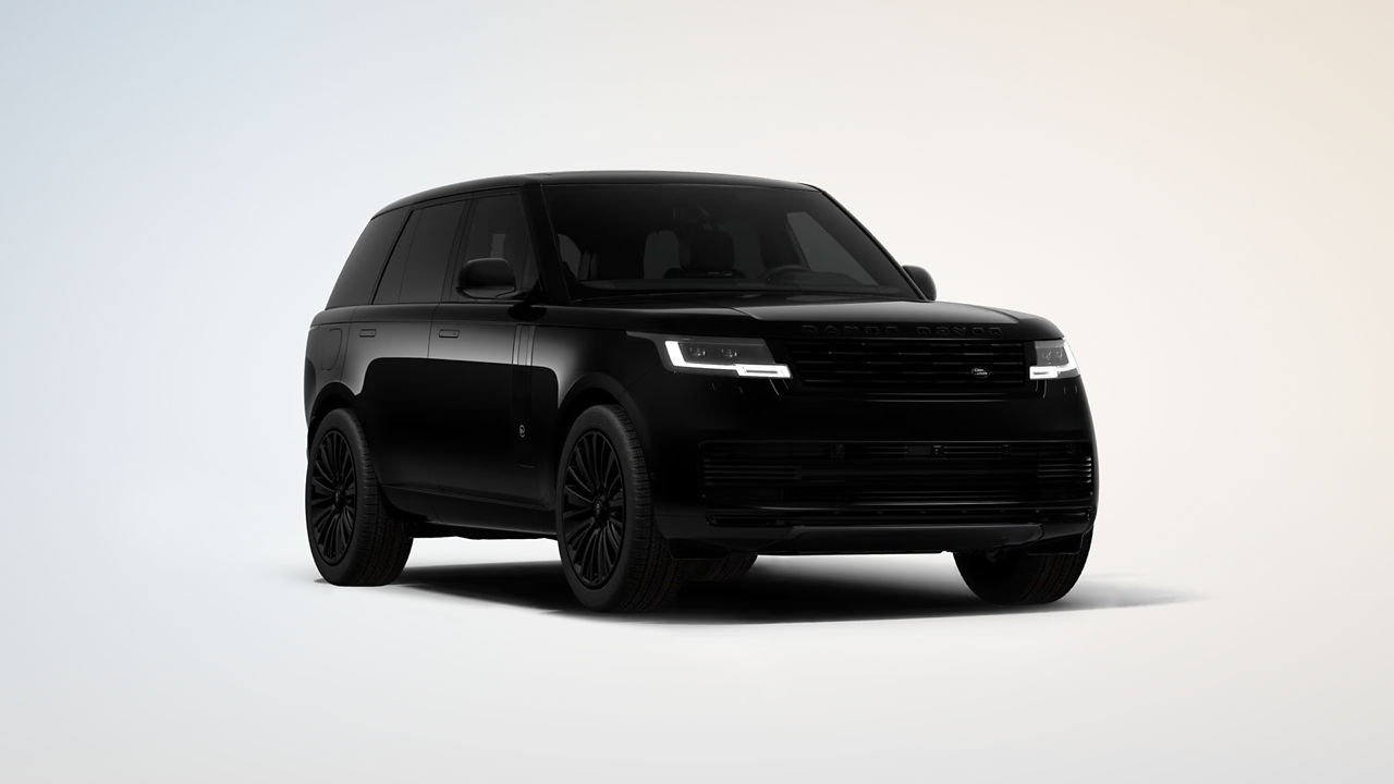 Range Rover SV Black in Narvik Black.