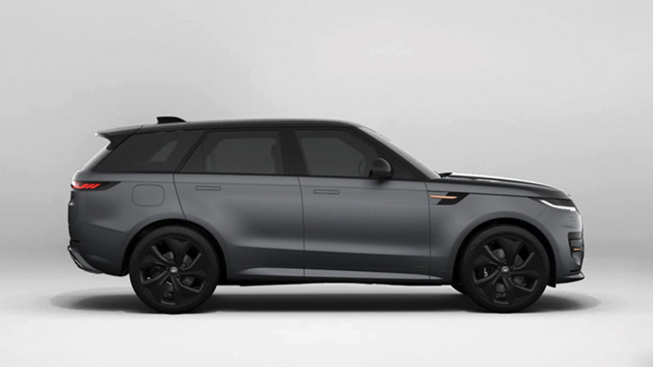 Range Rover Sport Representation Of On Gray Background