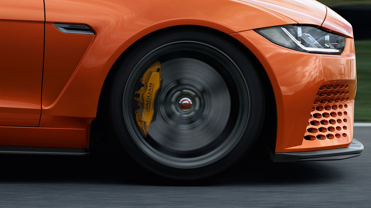 Jaguar Wheel close up