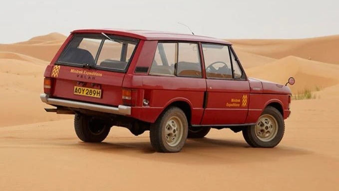 Early Range Rover prototypes held the Velar badge, to hide its identity