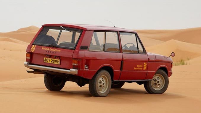 Prototype Range Rover VELAR