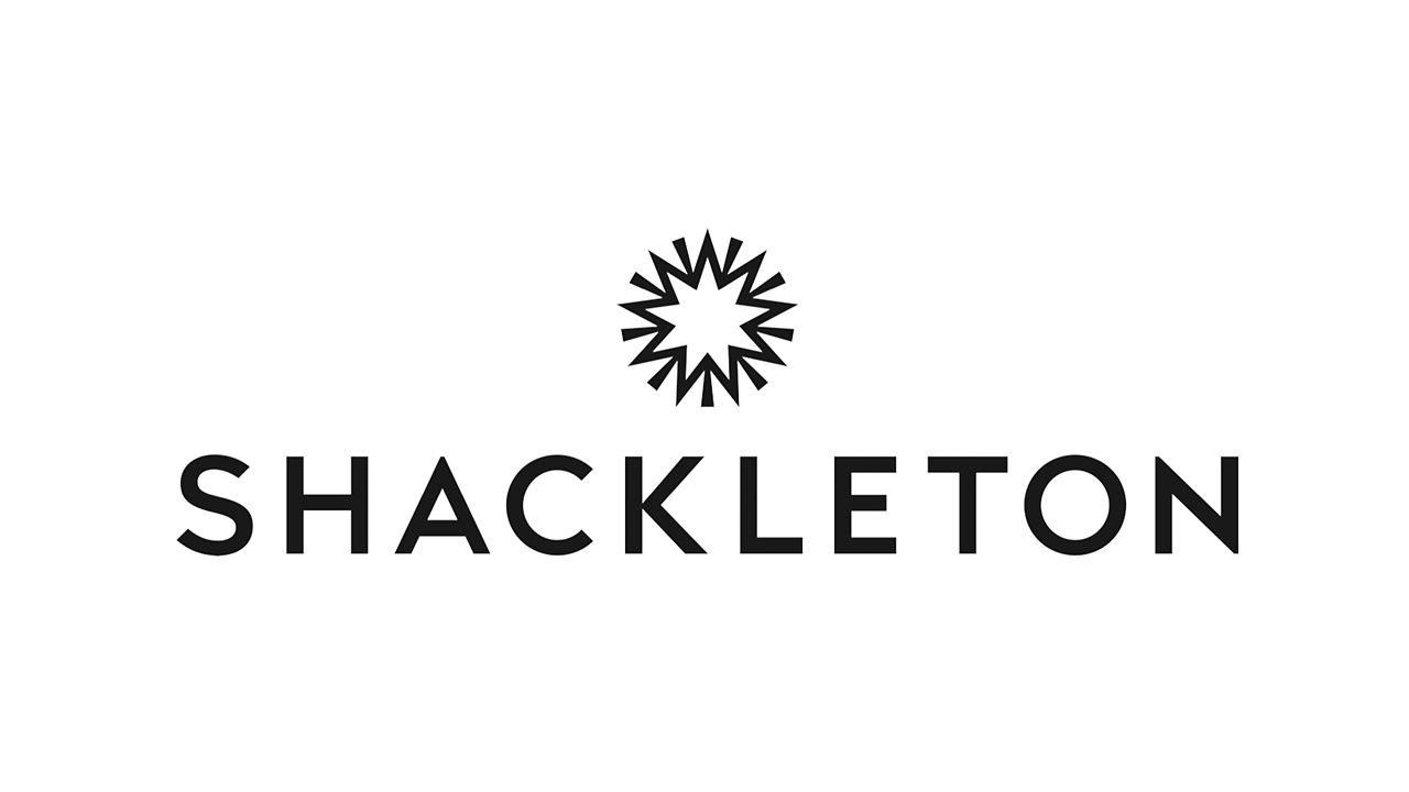 Shackleton logo with white background.