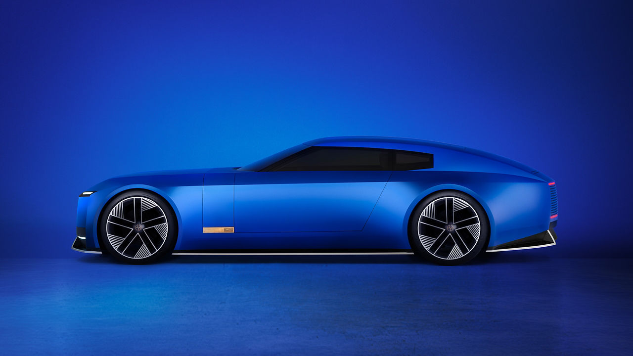 Blue future jaguar