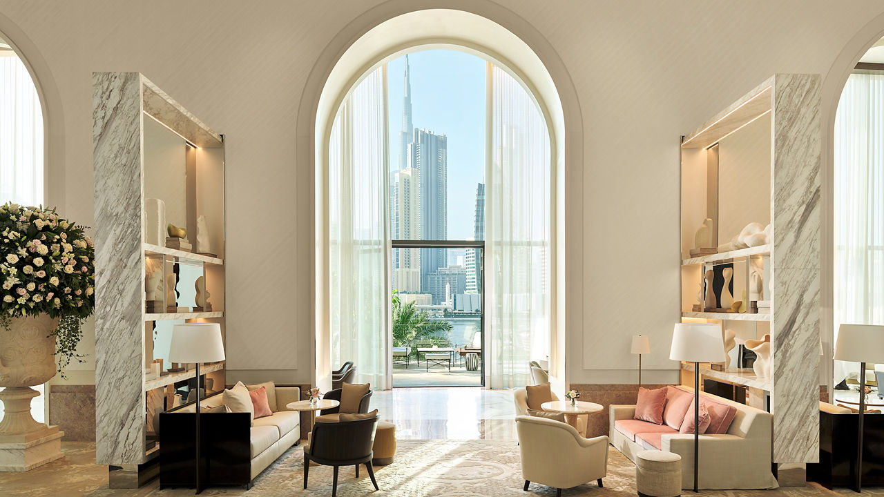 Lana lobby view Dorchester collection