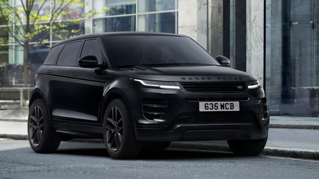 Range Rover Sports Santorini Black Exterior Car