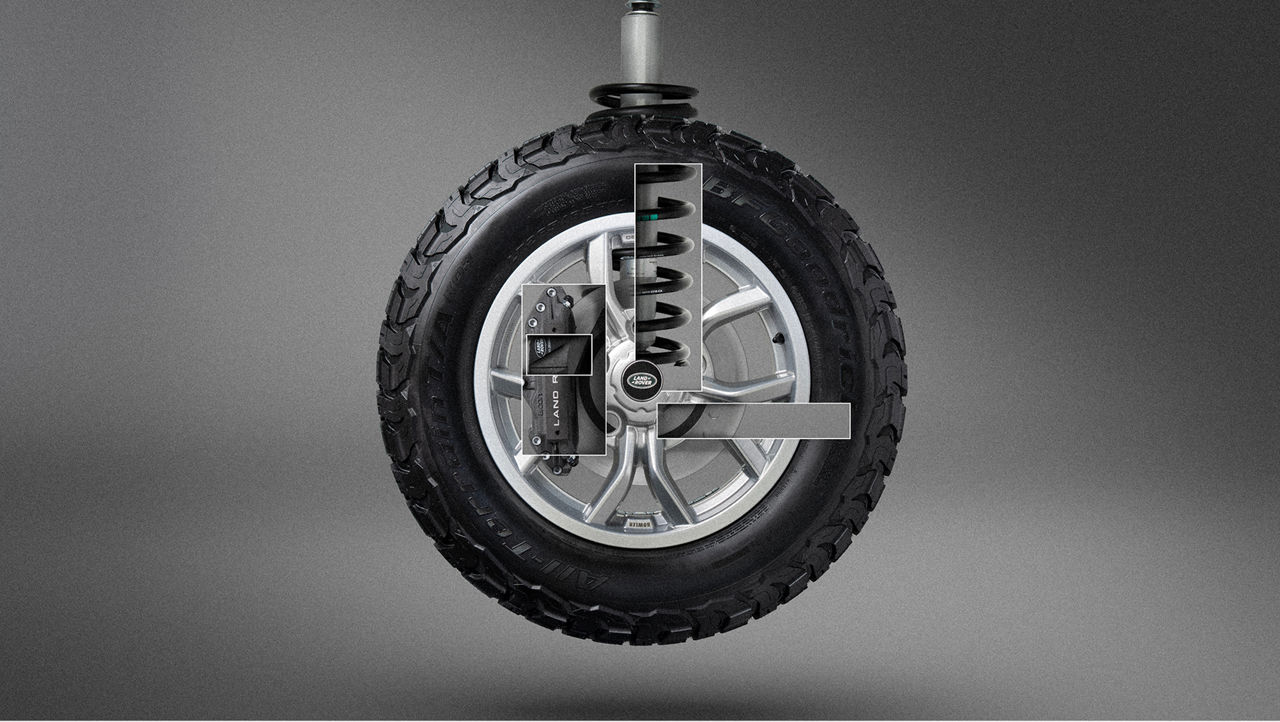 Land Rover wheel details