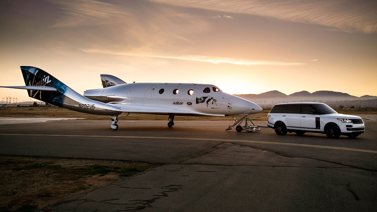 Range Rover Virgin Galactic