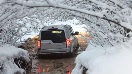 Car in snow