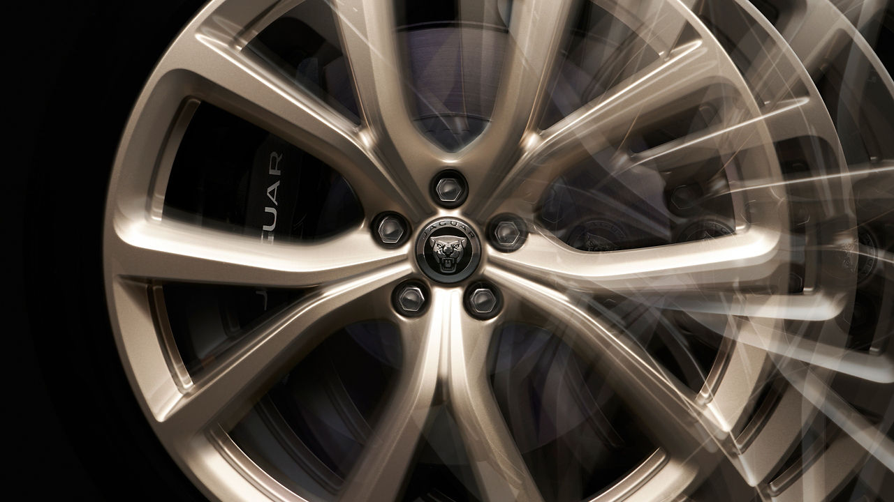 Jaguar Car Wheel Details F-Pace