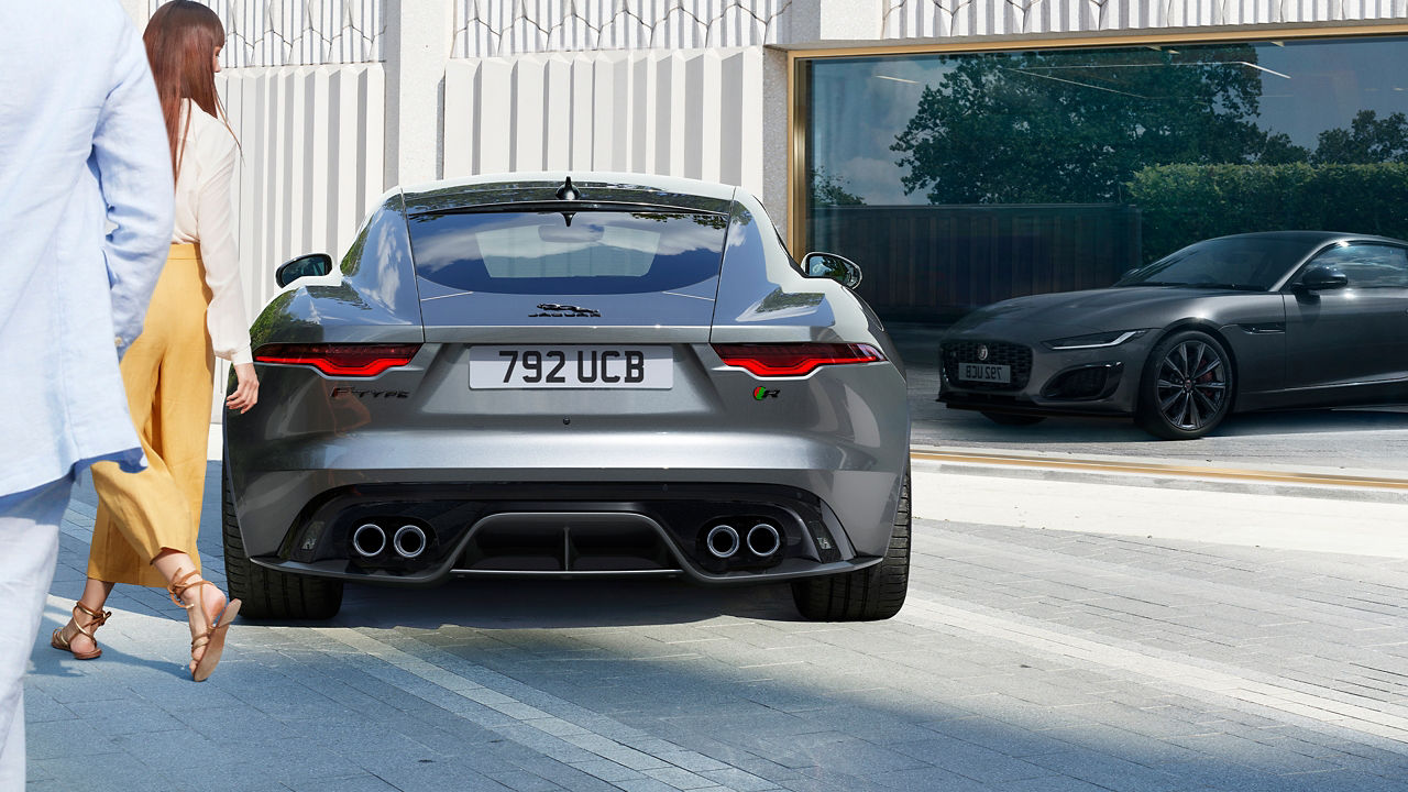 Jaguar F-TYPE Parked at Road