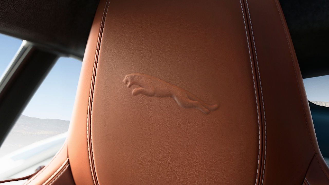 Interior Seat Leathers of Jaguar F-TYPE