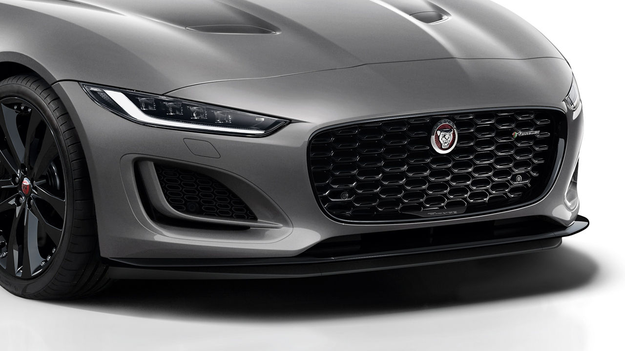 Jaguar F type front grill profile 