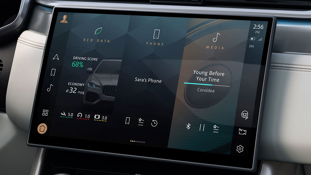 Jaguar XF Infotainment 