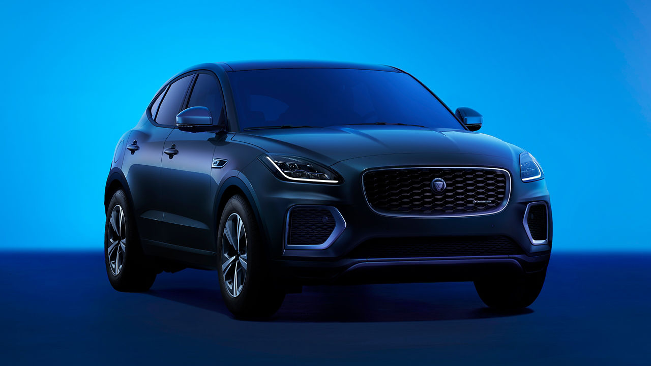 Front view of Jaguar E-PACE