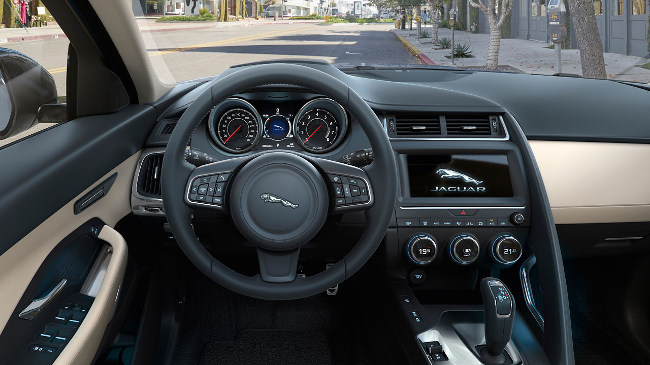 Jaguar E-Pace interior details