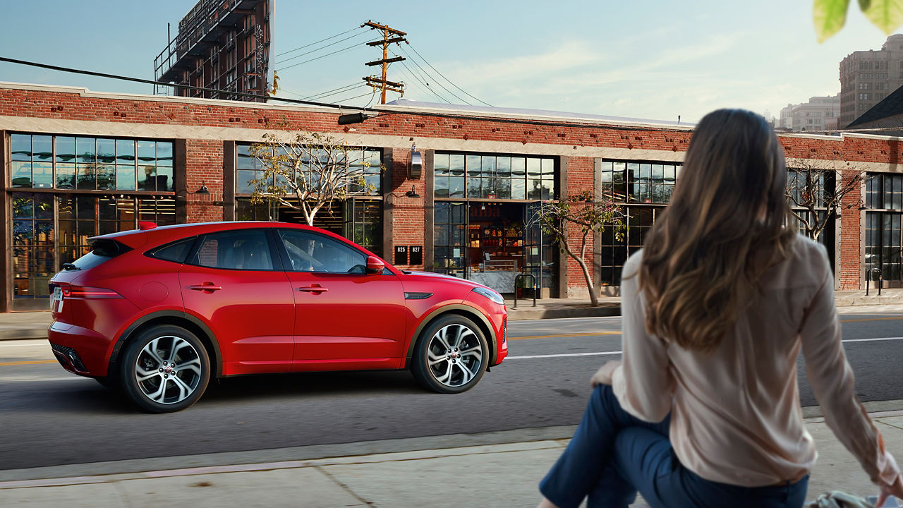 Jaguar E-PACE Parked at City Road