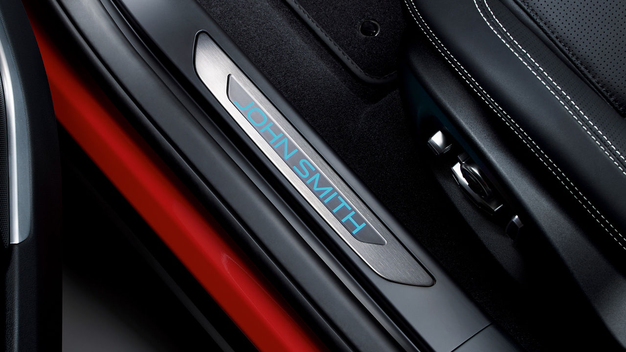 Jaguar I-Pace Door Name Plate Sill 