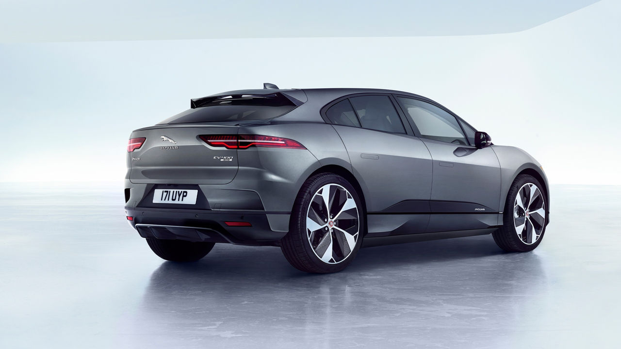 Jaguar I-PACE Side back profile