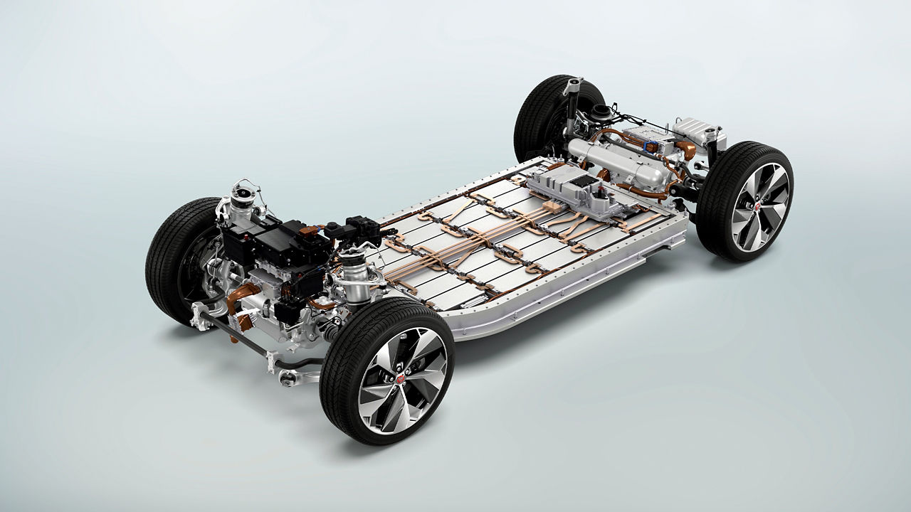 Jaguar I-Pace Automation in battery system