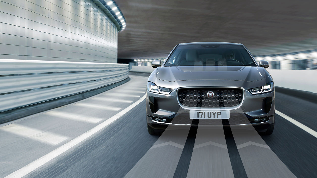 Jaguar I Pace air ventilation technology illustration