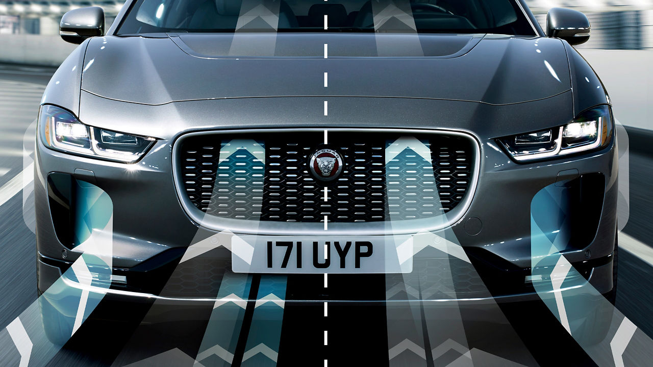 Jaguar I Pace air ventilation technology illustration