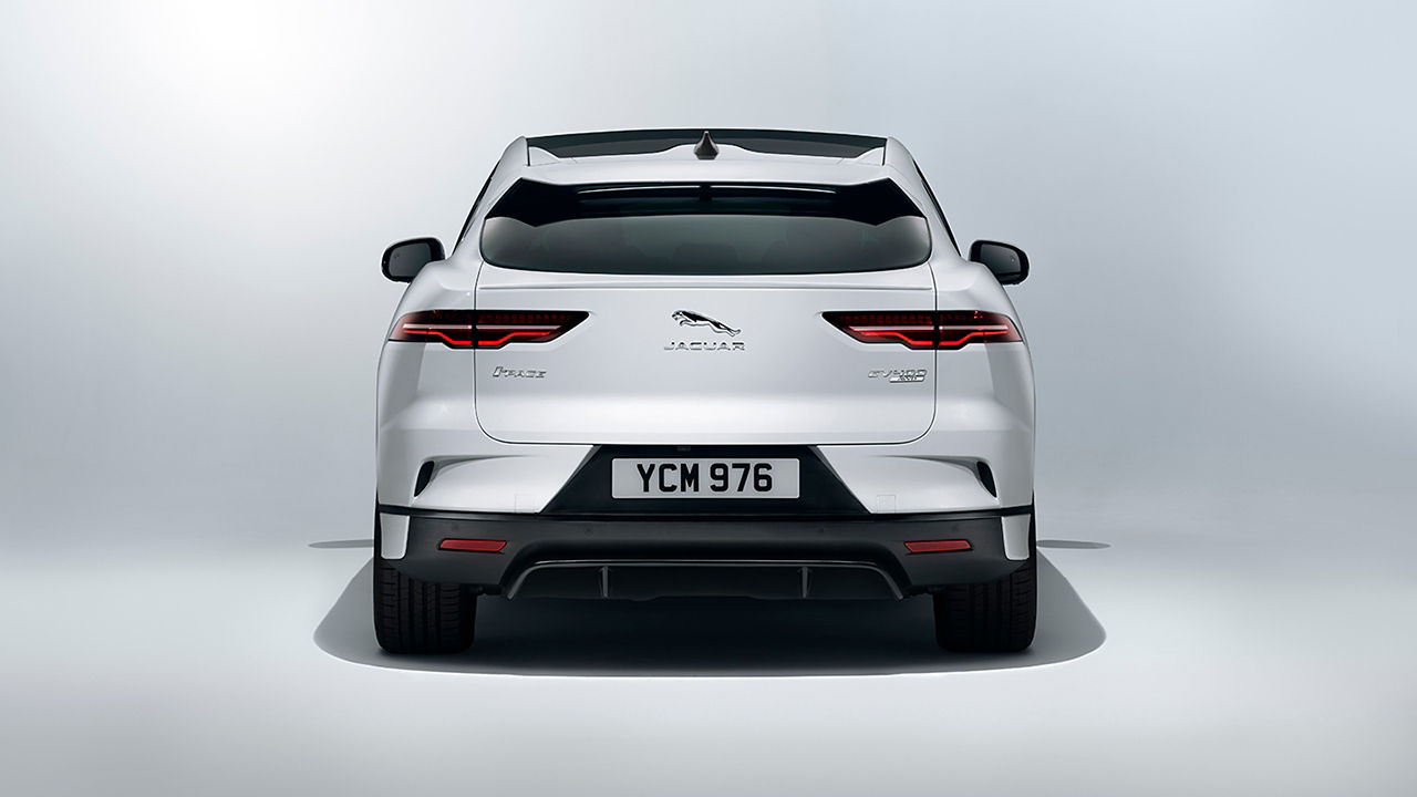 Parked Jaguar I-Pace During the launch