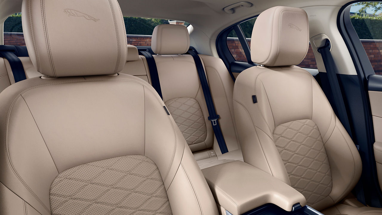 Jaguar XE Close View of Interior