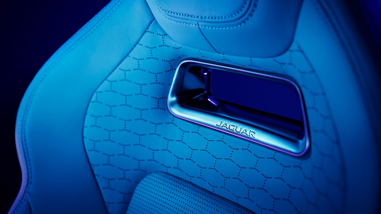 Jaguar F-Pace sports seat features