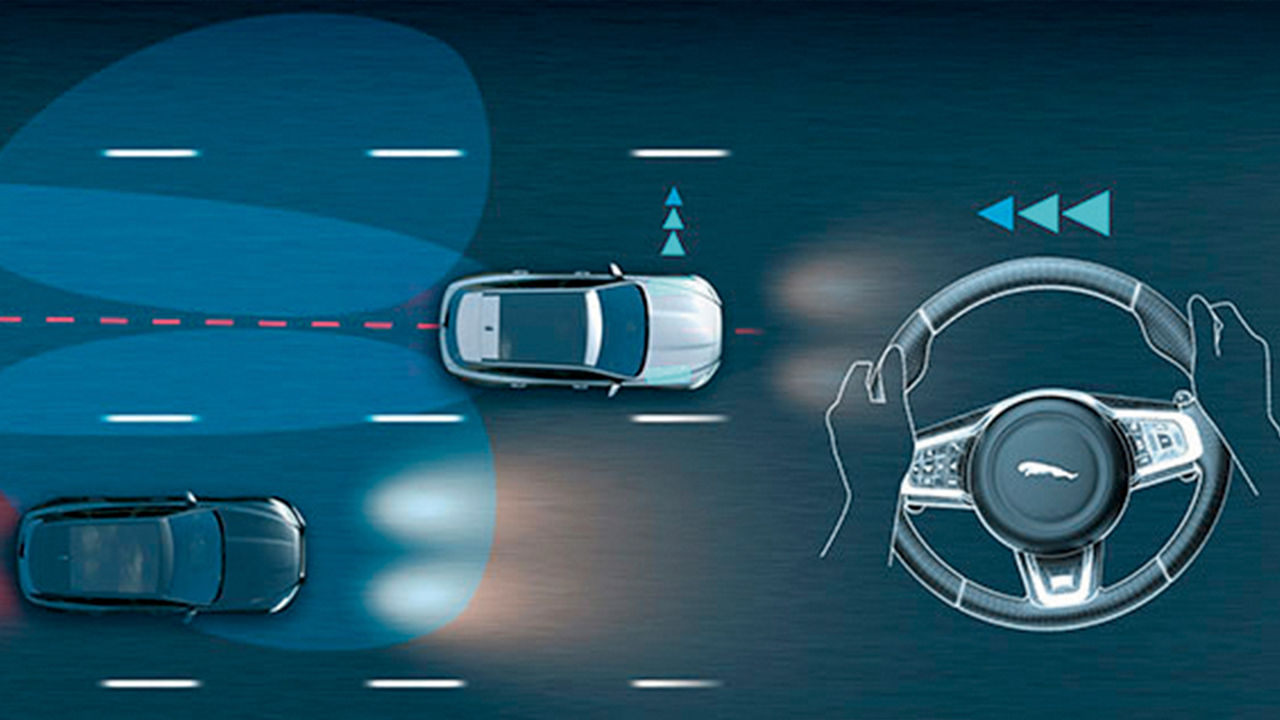 Jaguar F-Pace InControl Driving Assistance Blind Spot