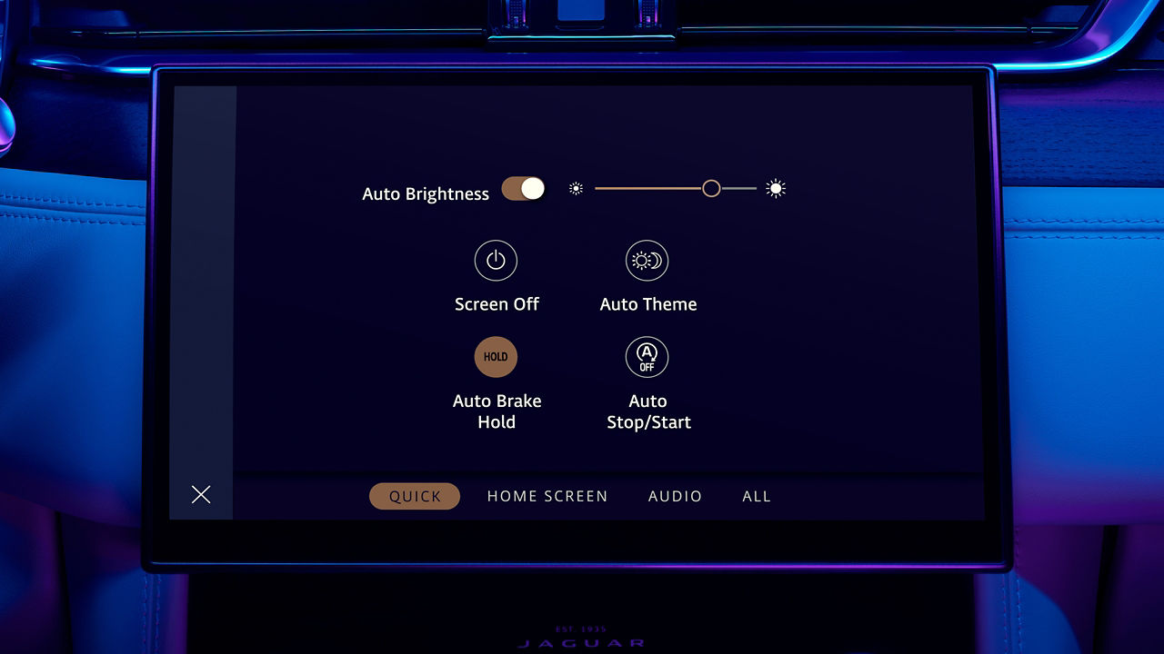 JDX car screen display