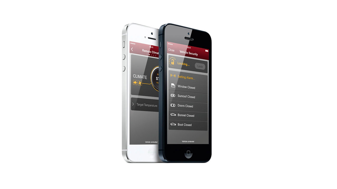 Jaguar E-PACE Mobile App