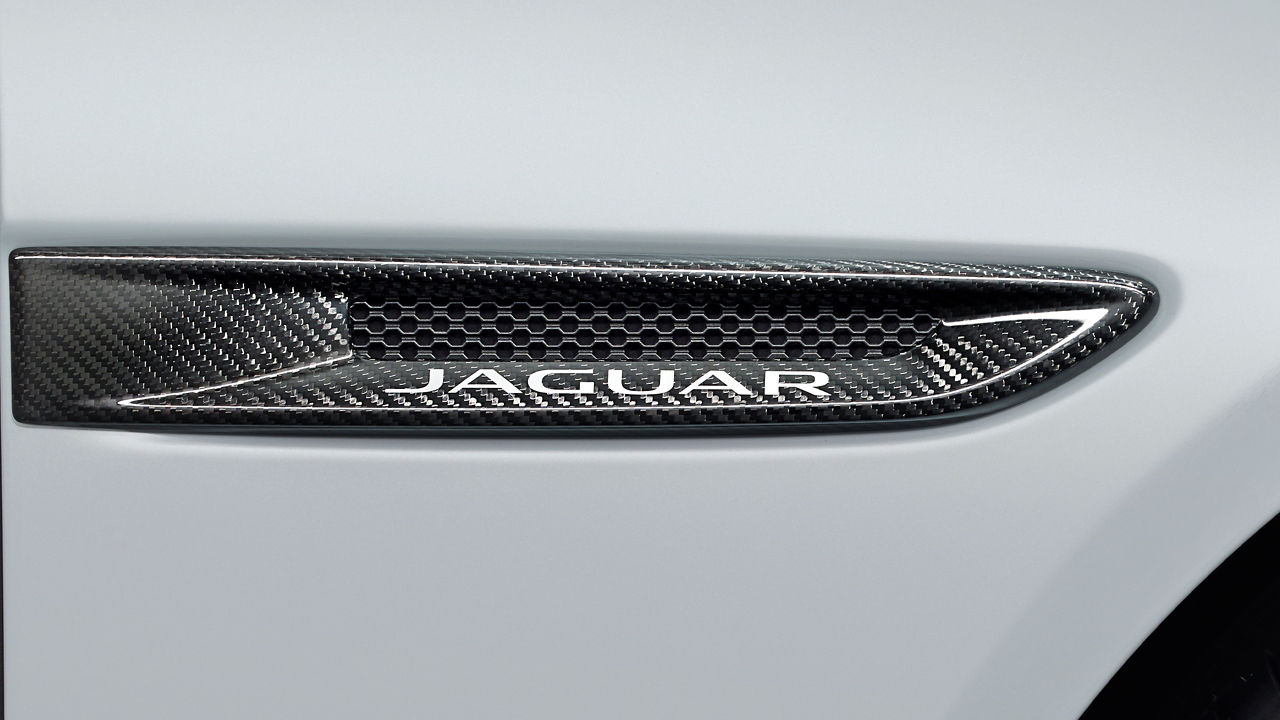 Close View of Air Ventilation of Jaguar XF