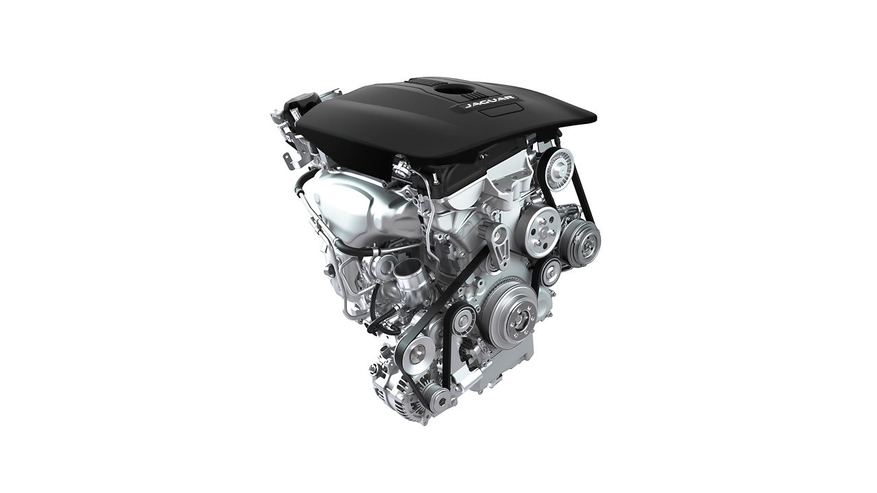 Jaguar XF Petrol Engine View