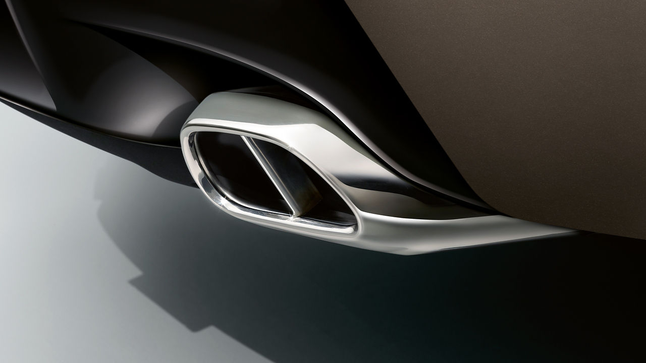 Jaguar XJ  POLISHED TAILPIPE FINISHERS