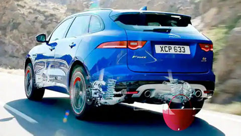 blue jaguar f-pace